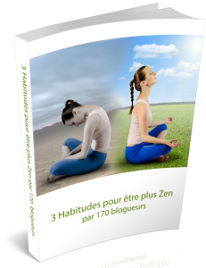 La couverture du livre " 3 habitudes zen"